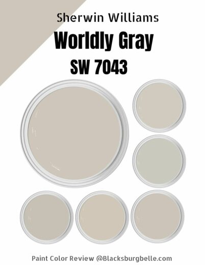 Sherwin Williams Worldly Gray (Palette, Coordinating & Inspirations)