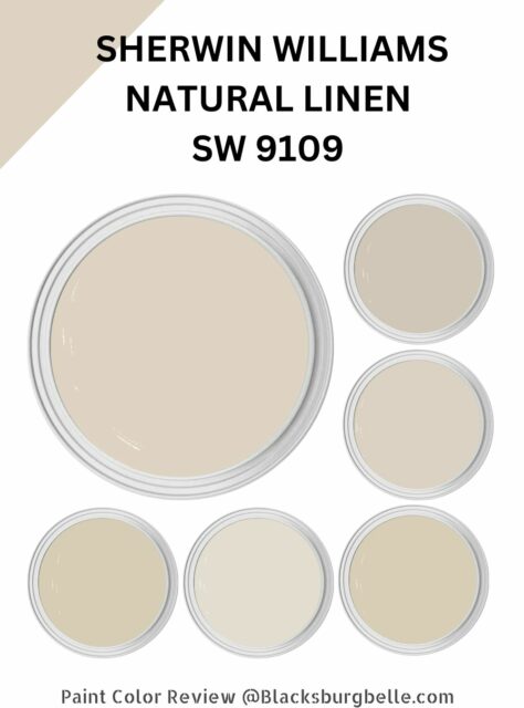 Sherwin Williams Natural Linen (Palette, Coordinating & Inspirations)