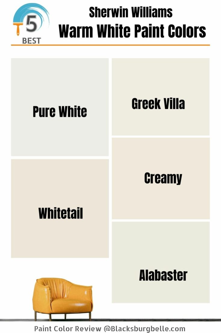 5 Best Sherwin Williams Warm White Paint Colors Trend 2023 1 735x1103 