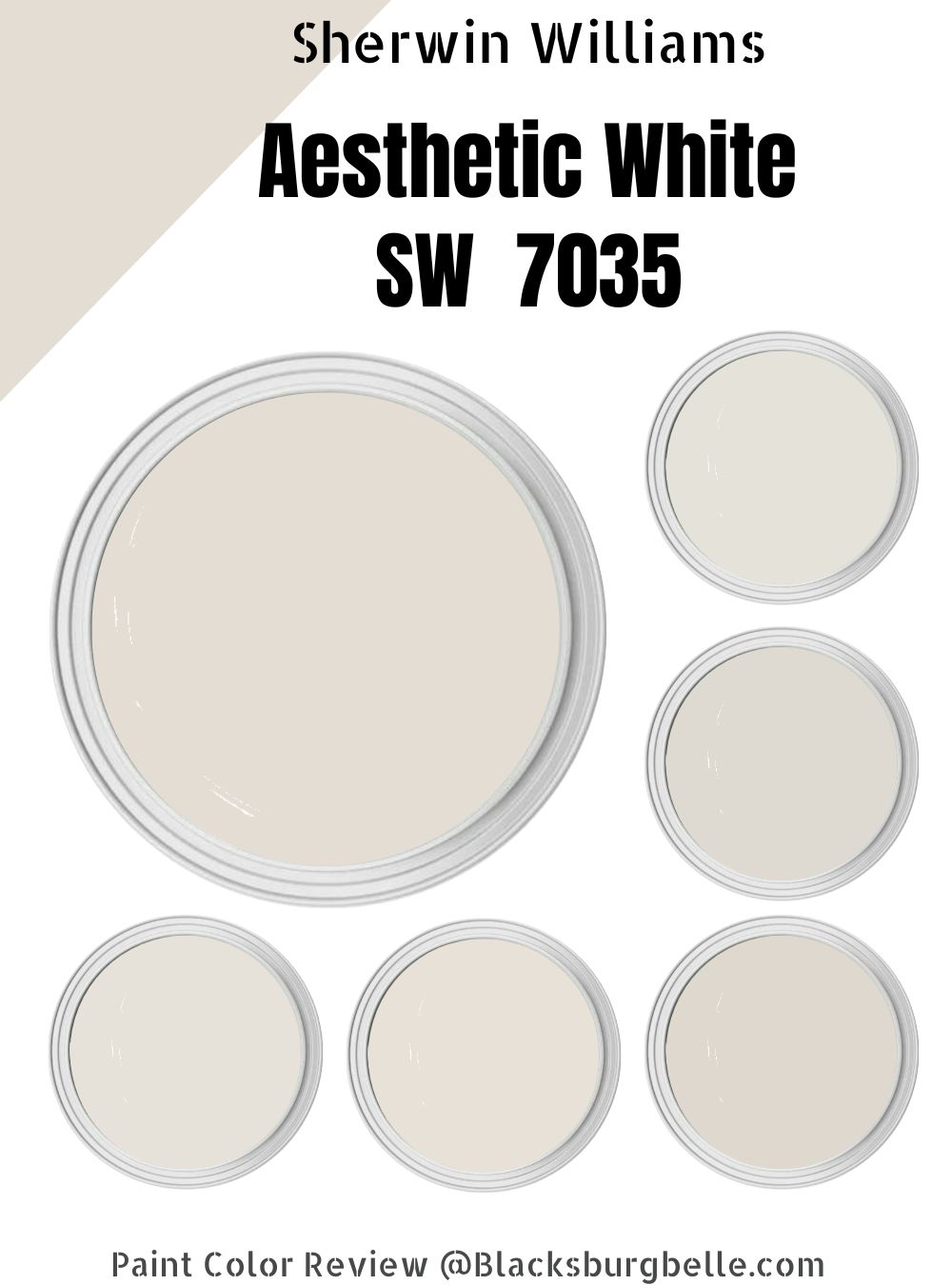 Aesthetic White SW 7035, White Paint Colors