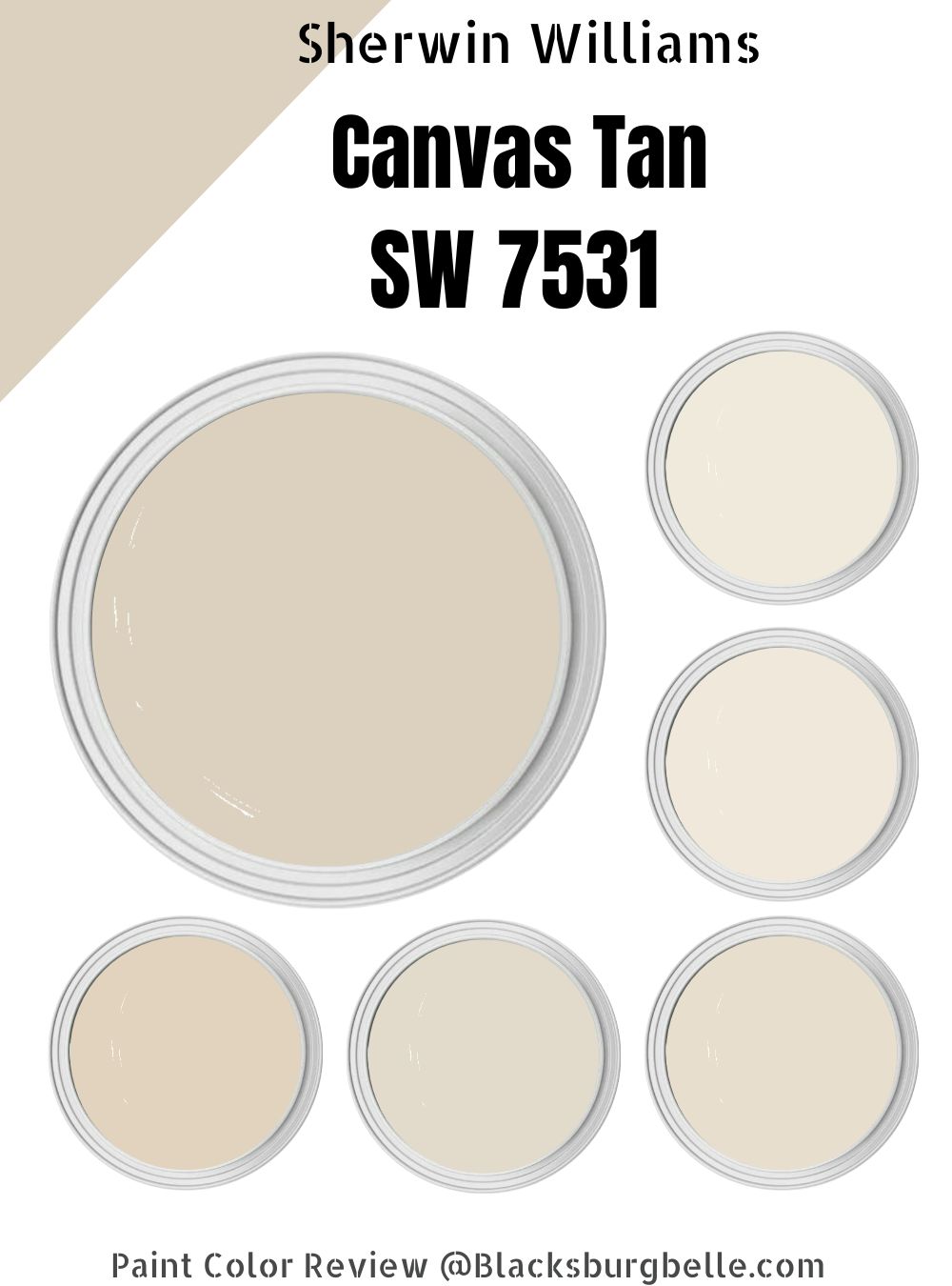 Sherwin-Williams Canvas Tan (Palette, Coordinating & Inspirations)