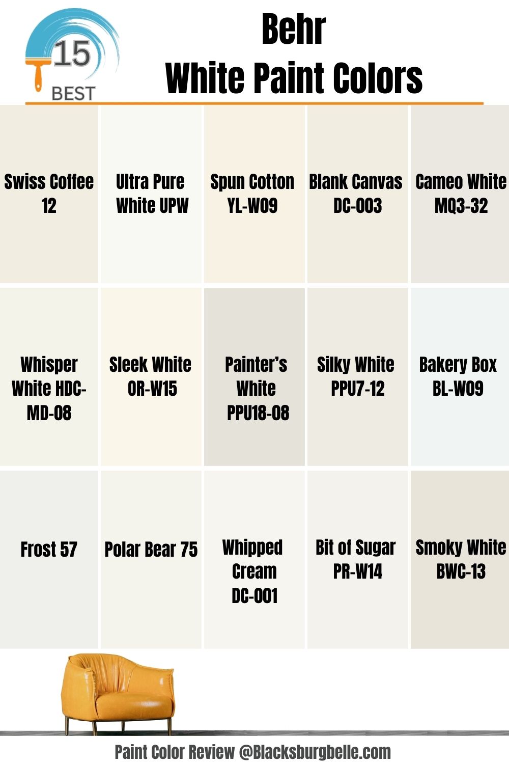 10 Best-Selling Behr Paint Colors of All Time