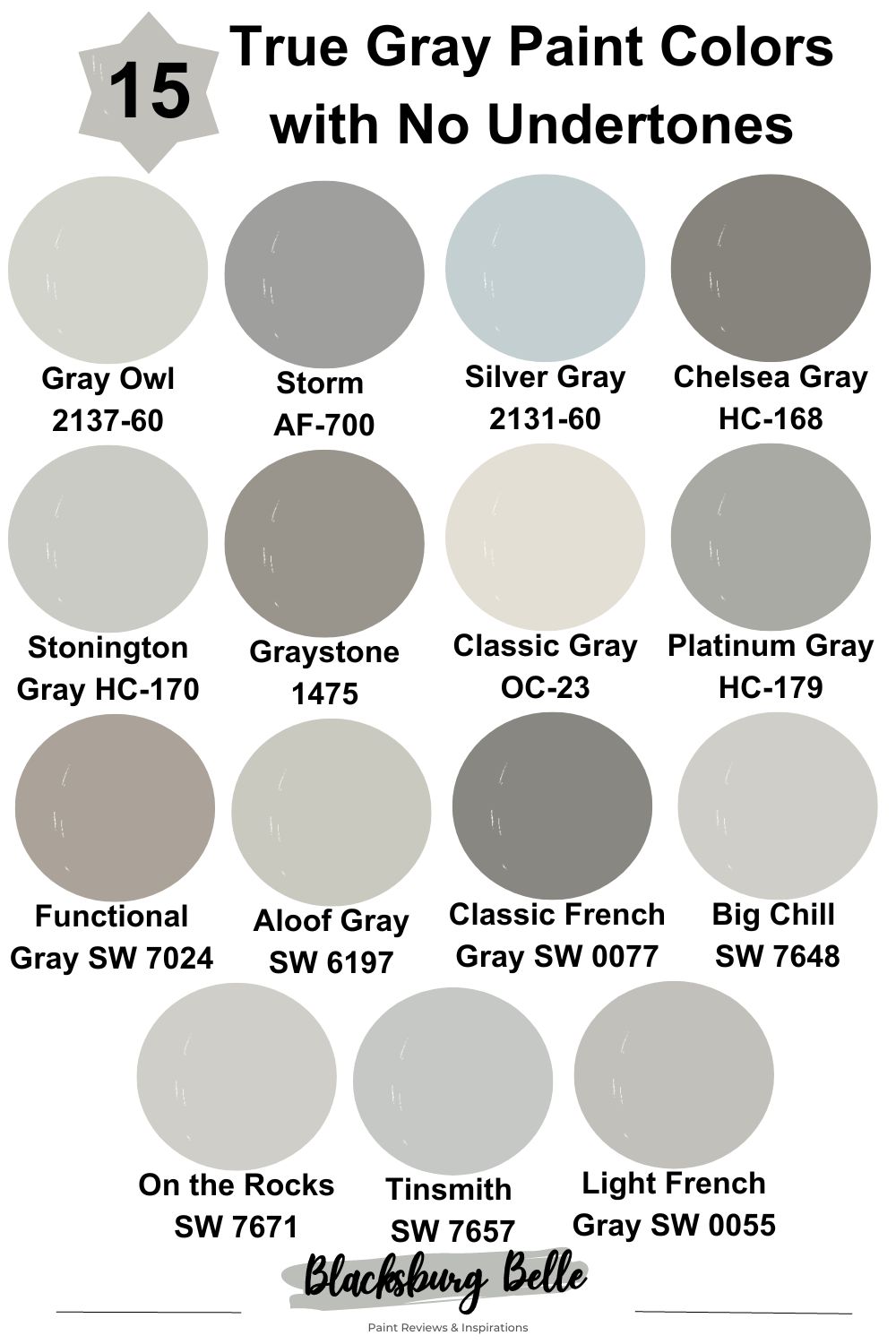 Popular mineral Gray Paint Colors – Gray Color Palette