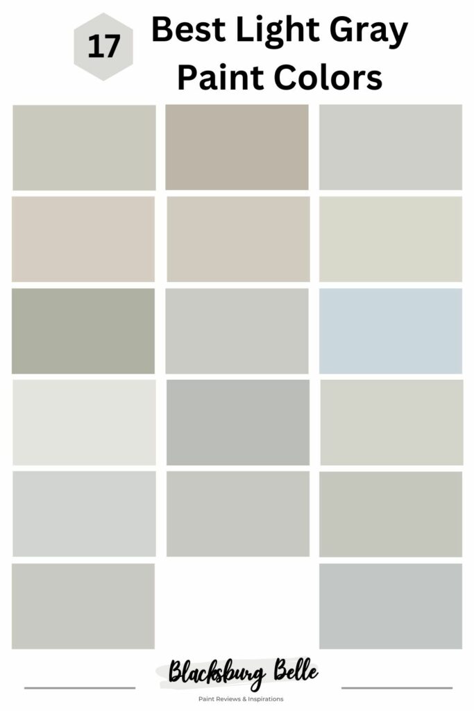 17 Best Light Gray Paint Colors 683x1024 