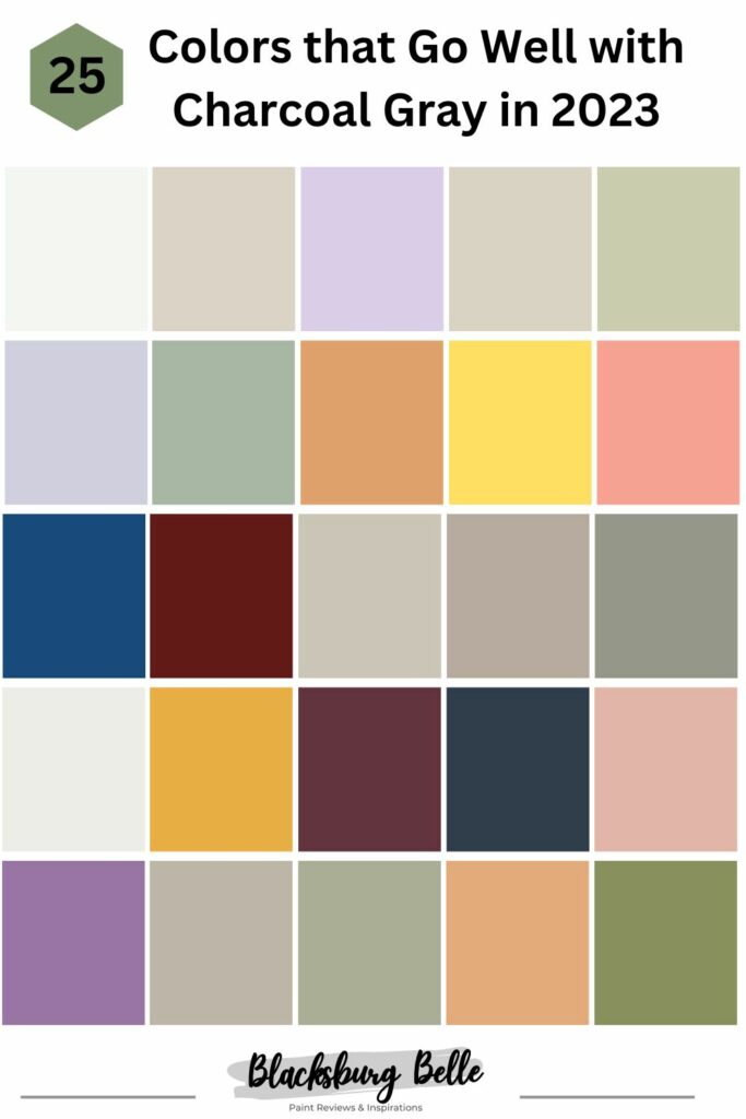 25 Colors That Go Well With Charcoal Gray In 2023 1 683x1024 